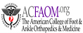 AAPSM American College of Foot and Ankle Orthopedics and Medicine